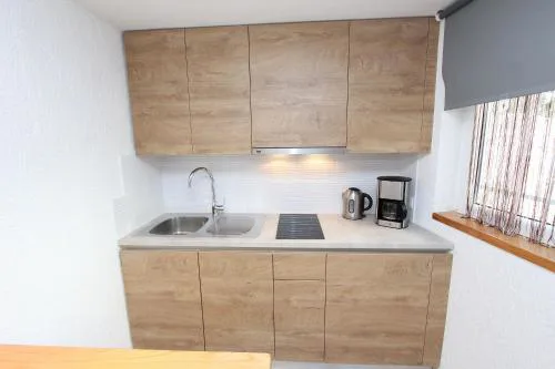 Hundefreundliches Studio-Apartment nur 650 Meter zum Strand mit Meerblick