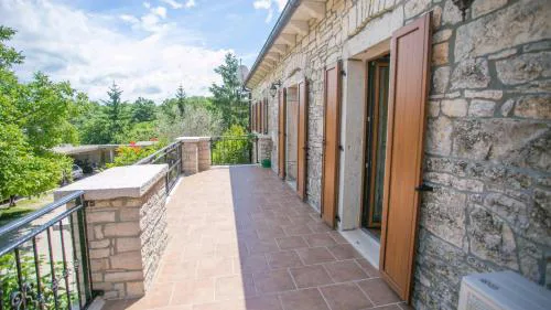 Rustic villa Casa Mendula with grill in Tinjan