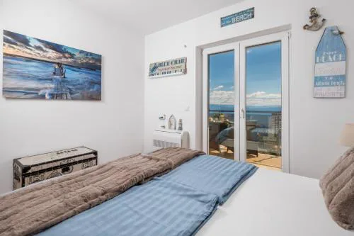Chiara rental Opatija, Apartment Victoria with terrace, panoramic sea view