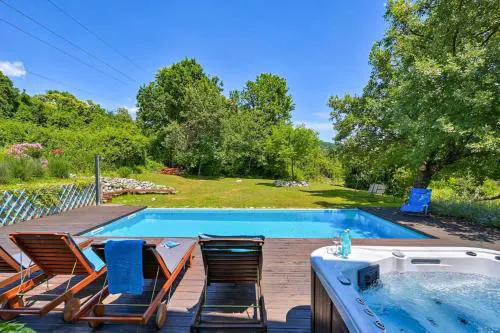 Pool Villa Abbazia Seaview - Happy Rentals