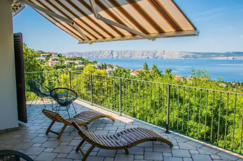 Apartment Vincent with beautiful sea view terrace