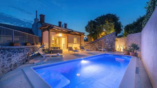 Beautiful Villa Stella Blue in Novi vinodolski