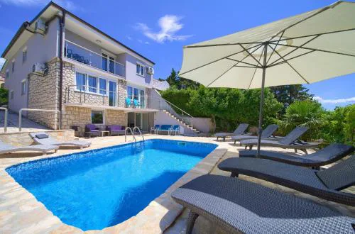 Villa Vinodol *with great sea view and pool