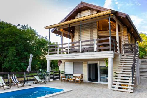 Log House