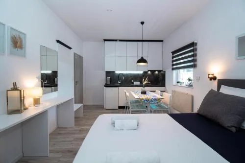Studioapartment Black & White