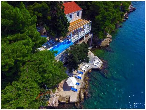 Elegant Lozica Villa 4 Bedrooms Villa Dubrovnik Palazio Seafront Villa Beautiful Infinity Pool Dubrovnik