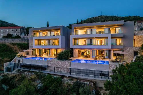 Magnificent Orasac Villa 5 Bedrooms Orasac Splendor Villa Stunning Sea View