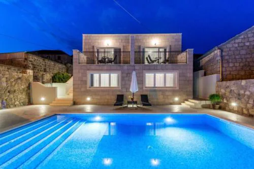 Holiday Home With Pool,Gruda