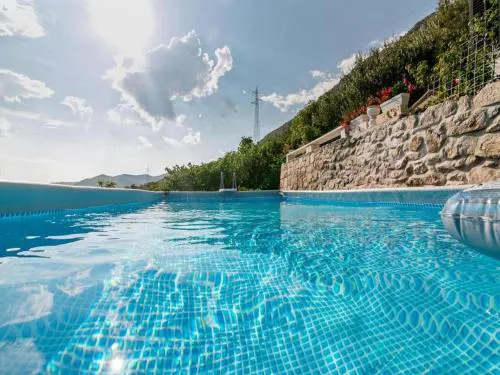 Cottage Ciara - One bedroom Holiday Home with pool and sea view
