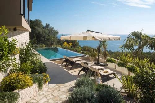Luxury Villa Energy Orebic - Peljesac, Heated Pool, Ideal 8 Guests, Seafront