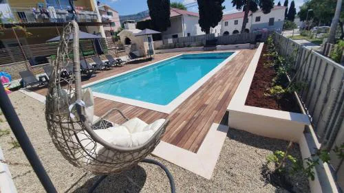 Apartment in Kastel Luksic with terrace, air conditioning, W-LAN, washing machine 5107-3