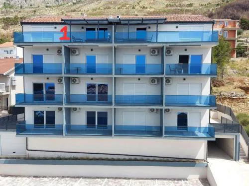 Apartment in Lokva Rogoznica with sea view, terrace, air conditioning WiFi 5118-1