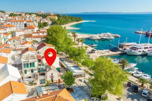 Apartments by the sea Baska Voda, Makarska - 12714