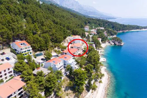 Apartments by the sea Brela, Makarska - 20075