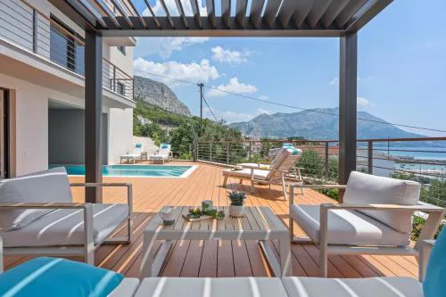 Seaview Villa Calma with Jacuzzi, Media room