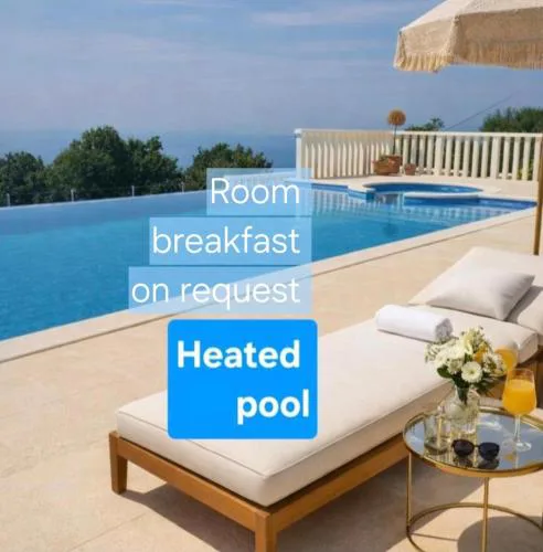 Sea view Luxury Apart Hotel Villa Conte with swiming pool and romantic SPA