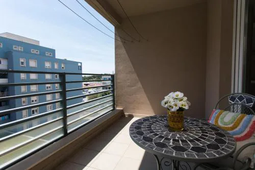 Family apartment with private garage