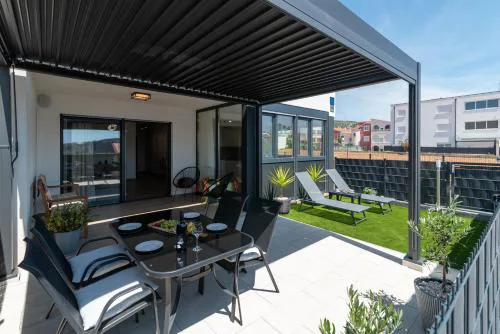 Apartment Terra - Comfort with Garden, Terrace & Parking, just Minutes to Trogir Town & Beach