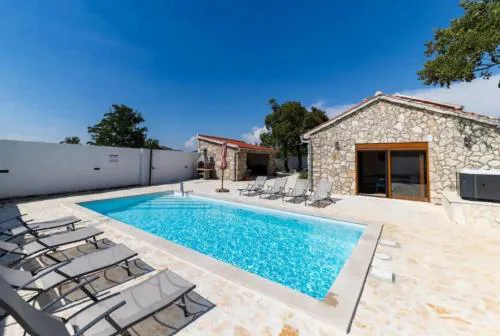 Stone villa Marita with pool