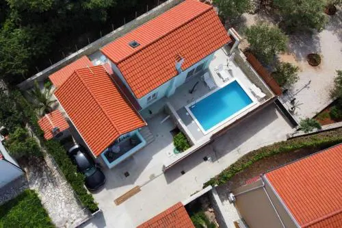 Seaside house with a swimming pool Vinjerac, Zadar - 9689
