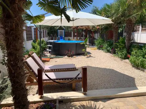House in between beaches