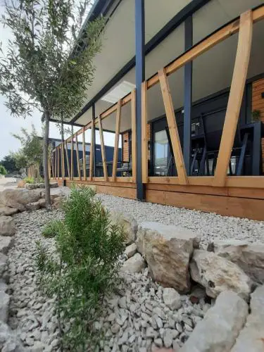 Mobile homes Laguna, beach Porat, Drage