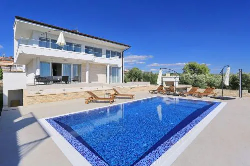 Villa Capan with private pool and sea view