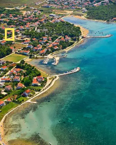 Apartmani Piero, Privlaka