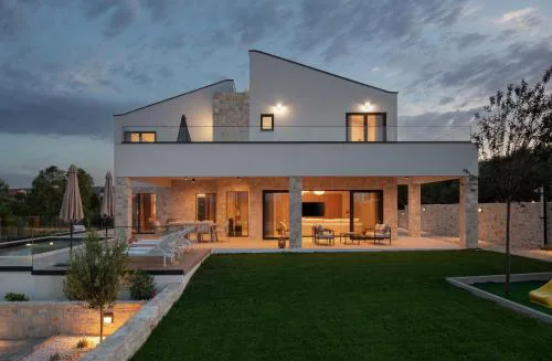 Luxury Villa Terra Dalmatica heated pool jacuzzi sauna