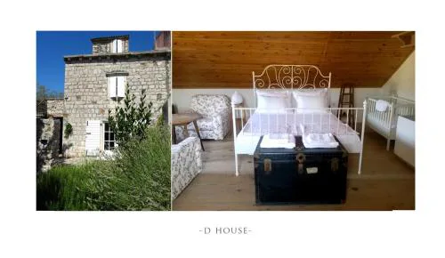 D HOUSE authentic Zlarin house, relaxing courtyard and terrace