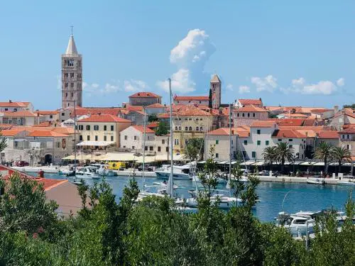 Rose rooms at island of Rab