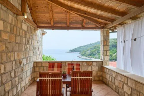 Holiday apartment in Saplunara with sea view, balcony, air conditioning, WiFi 5197-2