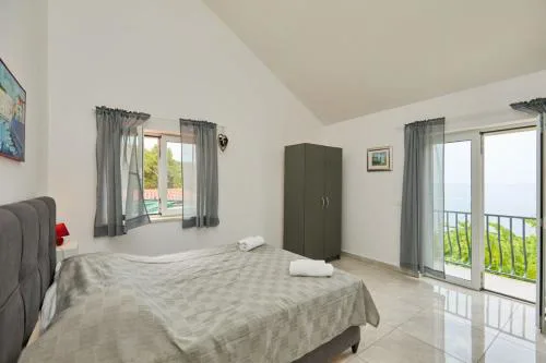 Holiday apartment in Saplunara with sea view, balcony, air conditioning, WiFi 5197-3
