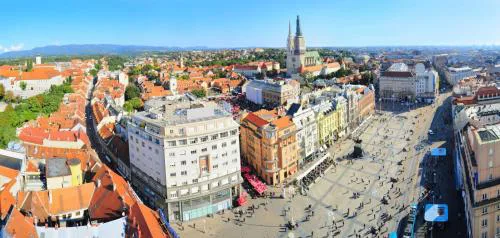 Apartment in Zagreb with Terrace, Air condition, WIFI, Washing machine (3798-1)