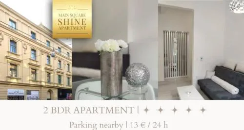 Luxurios and historic apartment "Shine" - right on the Main Square