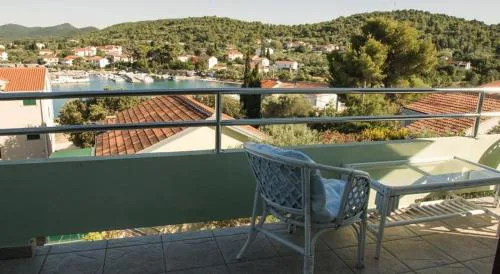 Apartment in Zdrelac with sea view, loggia,air conditioning, WiFi 4565-1