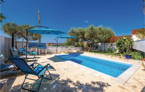 Nice Home In Barbat With House Sea View