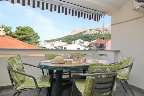 Appartement in Baška mit Eigenem Balkon