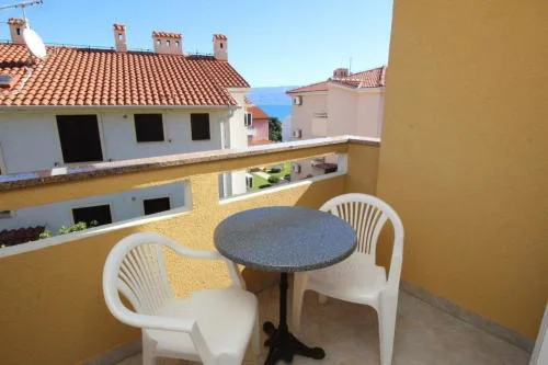 Appartement in Baška mit Eigenem Balkon - b59549