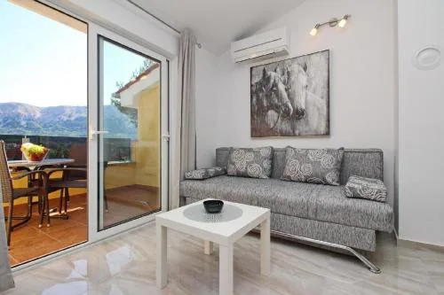 Charmantes Appartement in Baška mit Eigenem Balkon