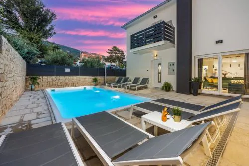 Family friendly house with a swimming pool Baska, Krk - 24089