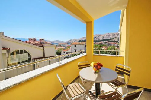 Ferienwohnung für 4 Personen 1 Kind ca 50 qm in Baška, Kvarner Bucht Krk