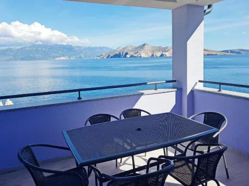 Ferienwohnung in Baška mit Eigenem Balkon - b59640