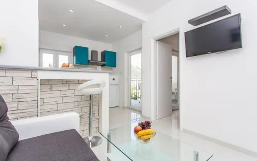Nettes Appartement in Baška mit Eigenem Balkon