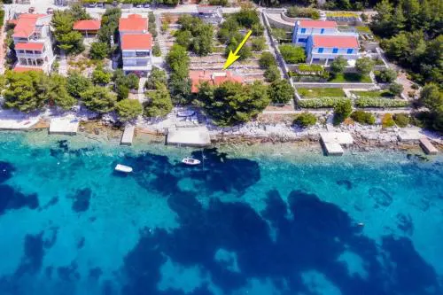 Holiday home in Karbuni with sea view, balcony, air conditioning, WiFi 5095-2