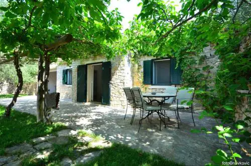 Holiday house in Bol with sea view, terrace, air conditioning, WiFi 120-1