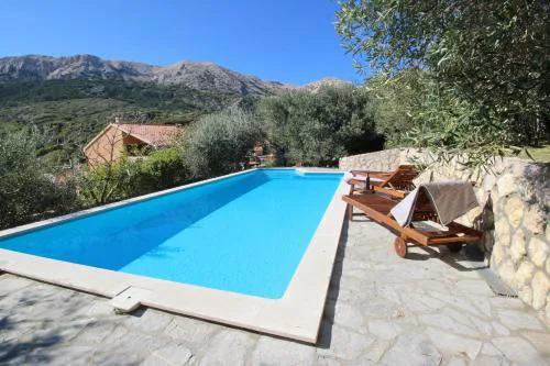 Family friendly house with a swimming pool Draga Bascanska, Krk - 19204