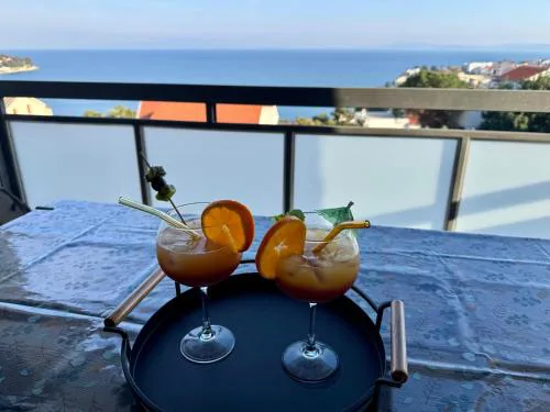 Apartment Relaxing sea view, Okrug Gornji