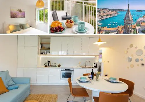 JesLiving Hvar - 2 Bedroom Elegant Apartment with Sea View in Historic Center of Hvar Town