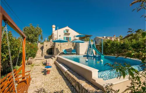 Awesome Home In Kornic With Kitchen